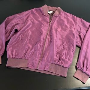 Vintage Alvin silk bomber jacket
